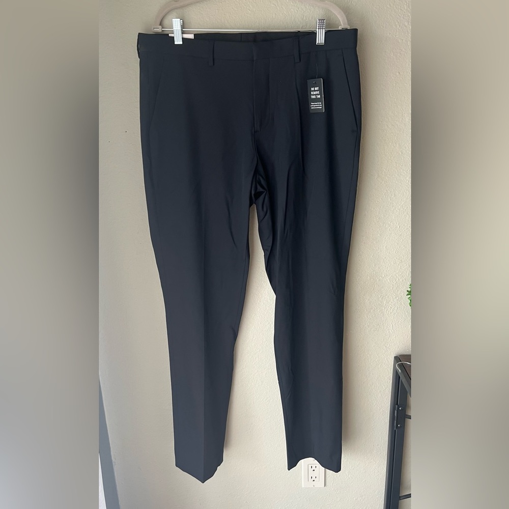 Express Black Dress Pants-Slim Stretch +